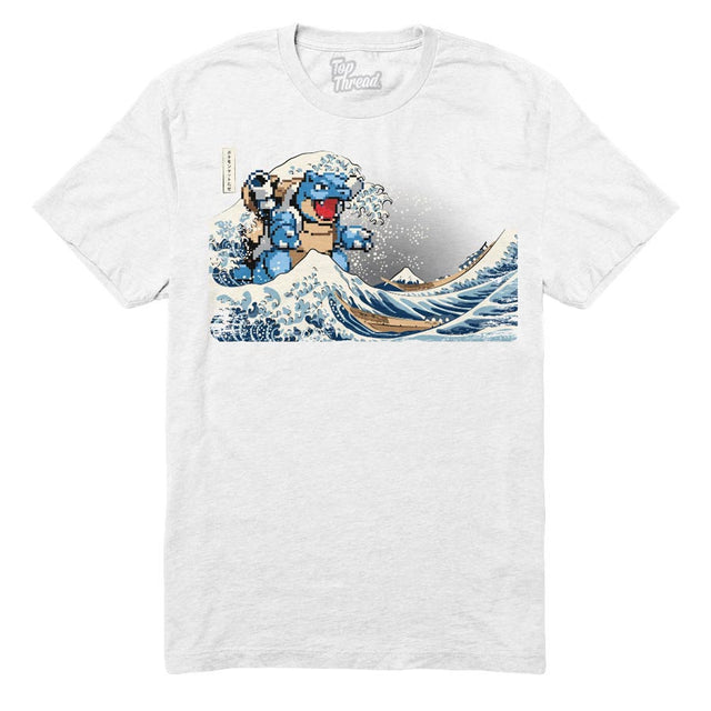 I CHOOSE YOU : THE GREAT WAVE OFF KANTO - Tees - Top Thread
